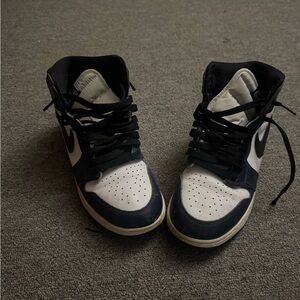 Jordan Kids Sneakers Black and White